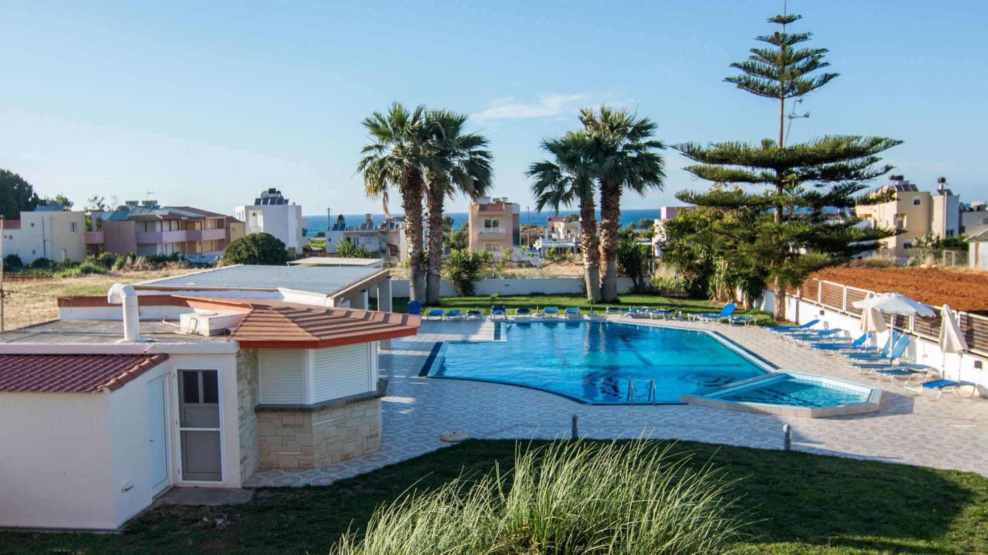 Manolis Apartments Malia Exterior foto